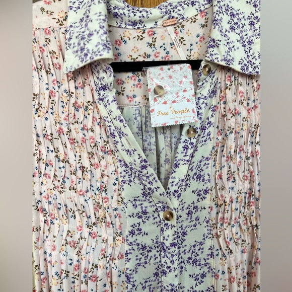 Free People Lost in You Printed Tunic Dress - Picture 4 of 4